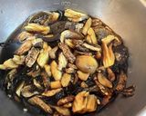 コストコのドライきのこでチーズリゾット作り方3写真