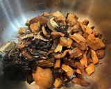 コストコのドライきのこでチーズリゾット作り方4写真