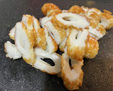 ごぼうとちくわの磯辺揚げ作り方2写真