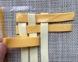 お弁当にも＊チーズ編みハンバーグ＊作り方6写真