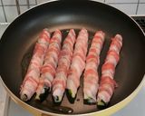 ズッキーニの豚肉巻きカレー風味☆作り方3写真