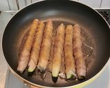 ズッキーニの豚肉巻きカレー風味☆作り方4写真