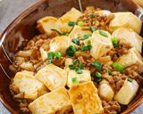 アレで減塩！豆腐ときのこの麻婆豆腐風作り方5写真