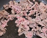 ラム肉の野菜炒め作り方2写真
