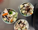 肉無豆腐コク旨中華風ピリ辛味白菜野菜炒め作り方12写真