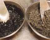 お餅白玉格上げ 濃厚黒ごまだれ作り方5写真