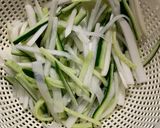大根ときゅうりのサラダ作り方4写真