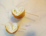 ハート型のカレー風味♡磯辺焼きチーズIN作り方4写真
