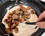 クリームソースミートボール🇸🇪SWE料理作り方6写真