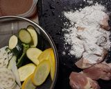 かんたん酢が隠し味椎茸の佃煮入り酢鶏ご飯作り方1写真