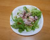 不器用まぐろステーキサラダ作り方3写真