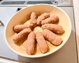 ミートローフ風⭐︎野菜のロールハンバーグ作り方15写真