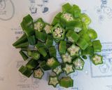 市販のもずく酢で★オクラもずく作り方5写真