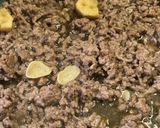 牛挽肉を使った二色丼作り方3写真