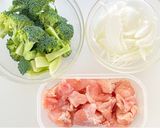 鶏肉とブロッコリーのチーズクリーム煮作り方1写真