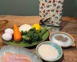 ギリシャ料理 チキンとレモン卵スープ作り方1写真