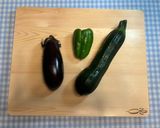 苦手でも食べやすい！夏野菜のハンバーグ☆作り方1写真