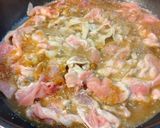 豚小間切れ肉＆たまねぎ丼♪作り方4写真