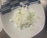 お一人様野菜たっぷりオイ味噌ウインナー丼作り方1写真