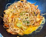 豚ミンチと野菜キムチ炒め作り方5写真