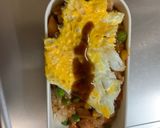 全てレンジオイデミソース味オムライス弁当作り方13写真