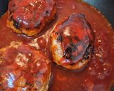 夏でもモリモリ！簡単旨辛煮込みハンバーグ作り方4写真