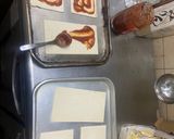 生ハムとスモークチーズのパイピザ作り方1写真