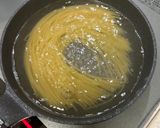 生ハムのせ♪そら豆ソースのパスタ作り方8写真