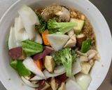 お一人様オイ梅クリーム根菜たっぷり野菜炒作り方14写真