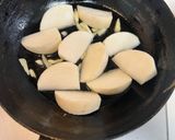 カブとしらすのシンプル卵焼き作り方3写真