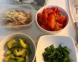 野菜たっぷりしらすの冷製パスタ作り方1写真