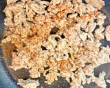 キムチ豚ミンチ丼作り方1写真