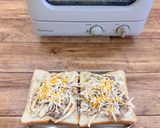 さば味噌チーズトースト作り方2写真