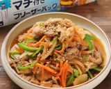 もんで炒めるだけ！豚こまプルコギ作り方4写真