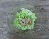 【副菜】ごま油香る！キャベツのツナ和え作り方4写真