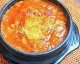 鯖缶入りトマトキムチチゲ作り方12写真