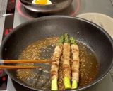 【楽めし】アスパラ肉巻きライス作り方4写真