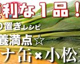 糖質オフ♬「ツナ缶と小松菜の胡麻和え」作り方9写真
