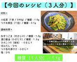 糖質オフ♬「ツナ缶と小松菜の胡麻和え」作り方7写真