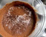 豆腐と米粉のチョコケーキ作り方4写真