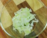 簡単☆さっぱり鶏皮ポン酢♪作り方2写真