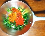 少量で適当な手作りラー油　浜納豆入り作り方1写真