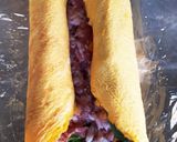 豚ひき肉の卵巻き作り方5写真