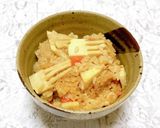 もち米入り・もっちり旨い！タケノコごはん作り方9写真