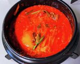 鯖缶入りトマトキムチチゲ作り方13写真