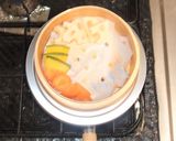 野菜とキノコと焼売のせいろ蒸し作り方4写真