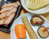 中華ちまき(旬のタケノコを入れ)作り方2写真