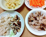 中華ちまき(旬のタケノコを入れ)作り方3写真