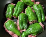 トマト缶でご馳走感☆ピーマンの肉詰め作り方5写真