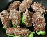 トマト缶でご馳走感☆ピーマンの肉詰め作り方7写真